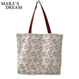 Mara's Dream Sweet Style INS Canvas Large Female Shoulder Bag