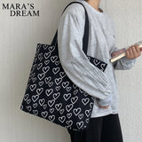 Mara's Dream Sweet Style INS Canvas Large Female Shoulder Bag