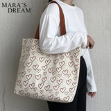 Mara's Dream Sweet Style INS Canvas Large Female Shoulder Bag