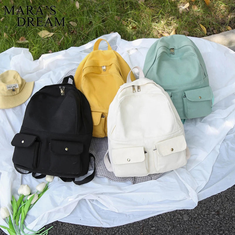 Mara's Dream Vintage Casual Backpack Women Travel Bag High Capacity