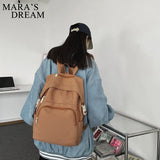Mara's Dream Waterproof Backpack For Teenage Girl Mochila Student Women Backpack