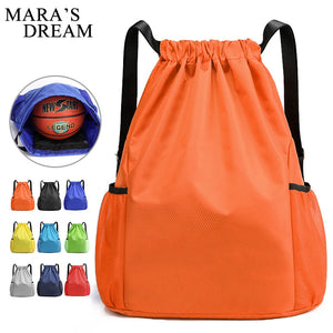 Waterproof Gym Bag Sports Bag Drawstring Backpack for Training
