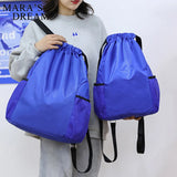 Waterproof Gym Bag Sports Bag Drawstring Backpack for Training