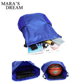 Waterproof Gym Bag Sports Bag Drawstring Backpack for Training