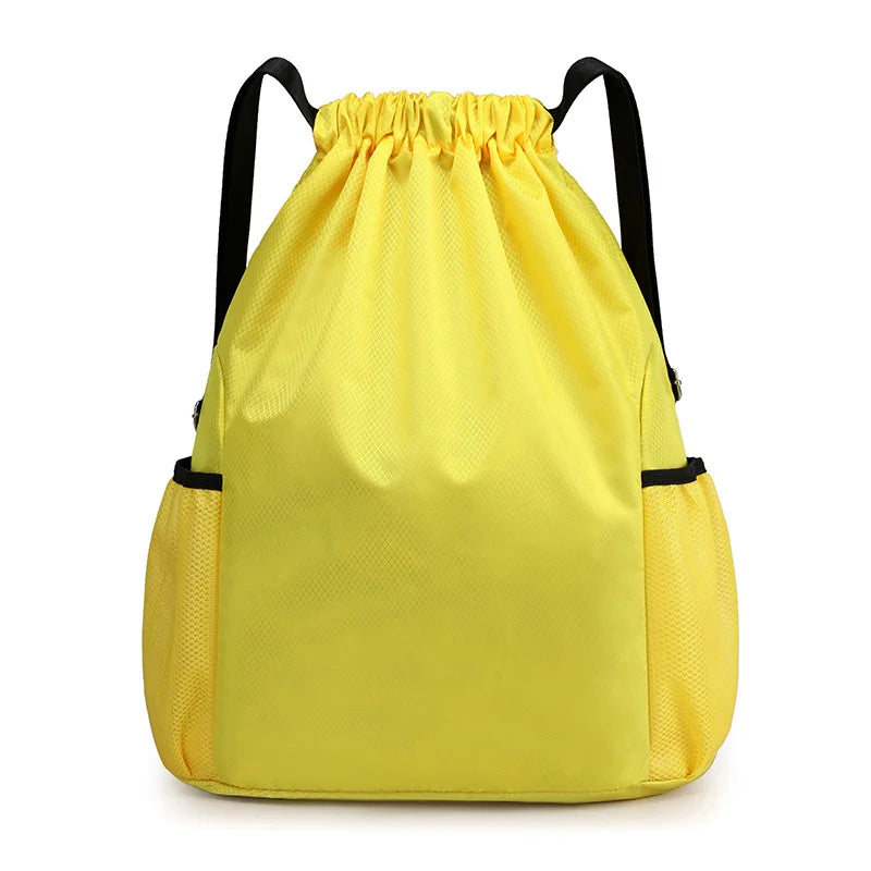 Waterproof Gym Bag Sports Bag Drawstring Backpack for Training