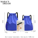 Waterproof Gym Bag Sports Bag Drawstring Backpack for Training