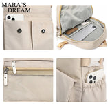 Mara's Dream Waterproof Backpack Women Schoolbag Travel Female Shoulder Bag