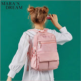 Mara's Dream Waterproof Backpack Women Schoolbag Travel Female Shoulder Bag