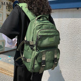 Mara's Dream Large Capacity Backpack Green