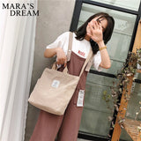 Mara's Dream Women Corduroy Shoulder Bag