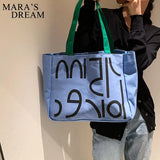 Mara's Dream Women Tote Bag Canvas Shoulder Shopping Traveling