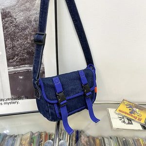 Mara's Dream Women Messenger Bag Denim Shoulder Crossbody Tote