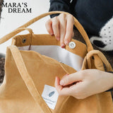 Mara's Dream Corduroy Tote Bag