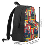 Bielsa Artwork Backpack Men's Women's Recycled School Bag Girls