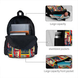 Bielsa Artwork Backpack Men's Women's Recycled School Bag Girls