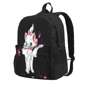 Marie Cat Backpacks Men Women Your Name