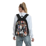 Mark Sloan Collage Backpacks Men's Backpacks Bags For Women Manga Eco Friendly