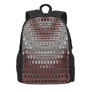 Sindhi Ajrak Pattern Backpack for Men and Women