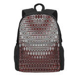 Sindhi Ajrak Pattern Backpack for Men and Women