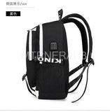 Marshmello Hot Game Backpack USB schoolbag Anime Cartoon Student Bag