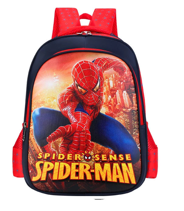 Marvel Iron Man Spiderman Backpack for Kids