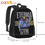 Masters Of The Universe Skeletor Backpack 1983 Gym School Sports Bag