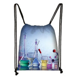 Math Physics Formula Print Drawstring Bag Women Softback Backpack