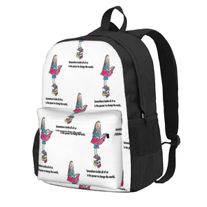 Matilda Bookworm 2 Backpacks Men's Backpacks Bags For Women Retro Bag For Women