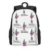 Matilda Bookworm 2 Backpacks Men's Backpacks Bags For Women Retro Bag For Women