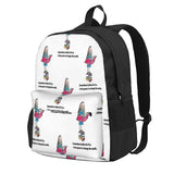 Matilda Bookworm 2 Backpacks Men's Backpacks Bags For Women Retro Bag For Women