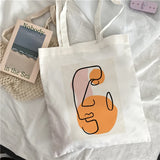 Matisse Abstract Canvas Large Shoulder Bag