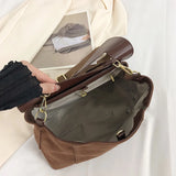 Matte PU Leather Flap Shoulder Messenger Bags For Women Large Capacity Crossbody