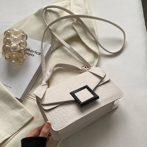 Matte Patent Leather Knot Handle Bag Tote