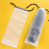 Translucent Plastic Bag Umbrella Storage Bag Reusable Home Storage Organizer