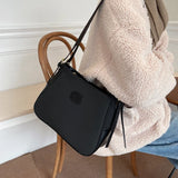 Matte Women's Shoulder Bag Scrub Female Messenger Bags Hot Solid Handbag Lady
