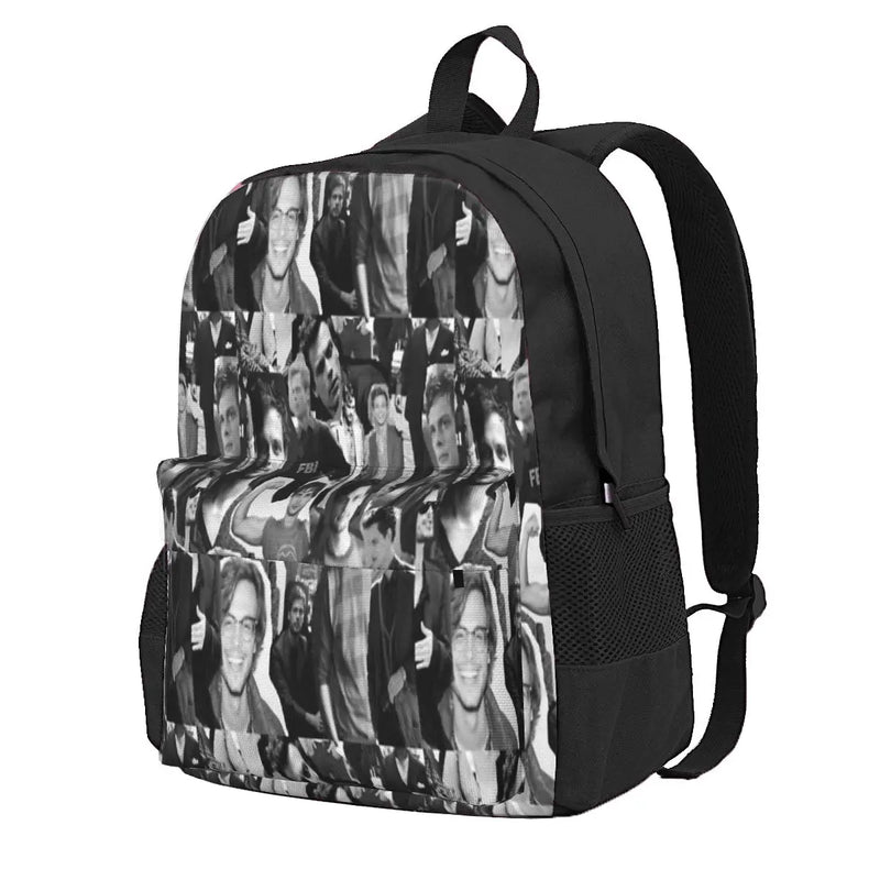 Matthew Gray Gubler Collage 1 Backpacks Men's Bags For Women 
