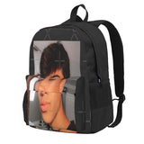 Mattia Polibio 3 Backpacks Men Women School Plain Black Green