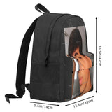 Mattia Polibio 3 Backpacks Men Women School Plain Black Green
