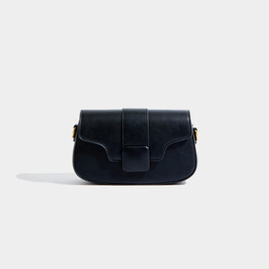 Maxdutti Contrast Messenger Bag Women Vintage Leather