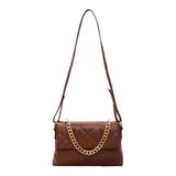 Maxdutti French Retro Shoulder Bag Chain Leather Single