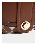 Maxdutti Ins Blogger Retro Casual Saddle Bag Women Single Shoulder Leather