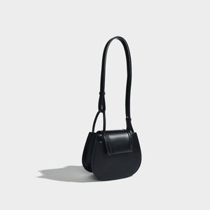 Maxdutti Leather Messenger Bag Women Candy Color