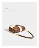 Maxdutti Messenger Bag Women Ins Blogger Vintage Contrast Chain Small Square Bag