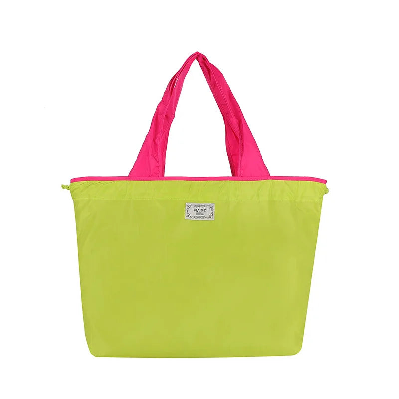 Reusable Drawstring Bag Eco-friendly Tote Foldable Shopping Bag