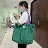 Reusable Drawstring Bag Eco-friendly Tote Foldable Shopping Bag