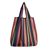Foldable Shopping Bag Portable Reusable Ladies Shoulder Bag Tote Bag