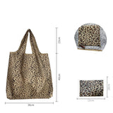 Foldable Shopping Bag Portable Reusable Ladies Shoulder Bag Tote Bag