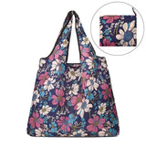 Large Foldable Shopping Bag Pockets Reusable Tote Eco-Bags