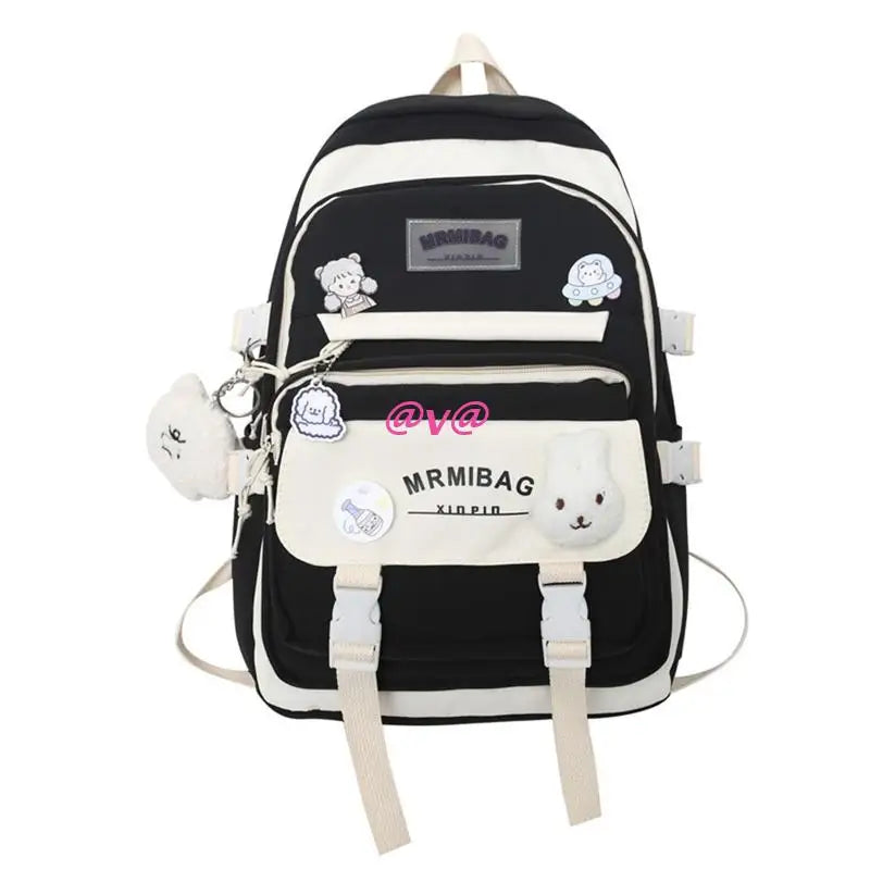 Nylon Women Backpacks Casual Lightweight Daypack Anti-Theft