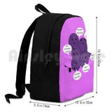 Blush Pink Outdoor Hiking Backpack Climbing Bag